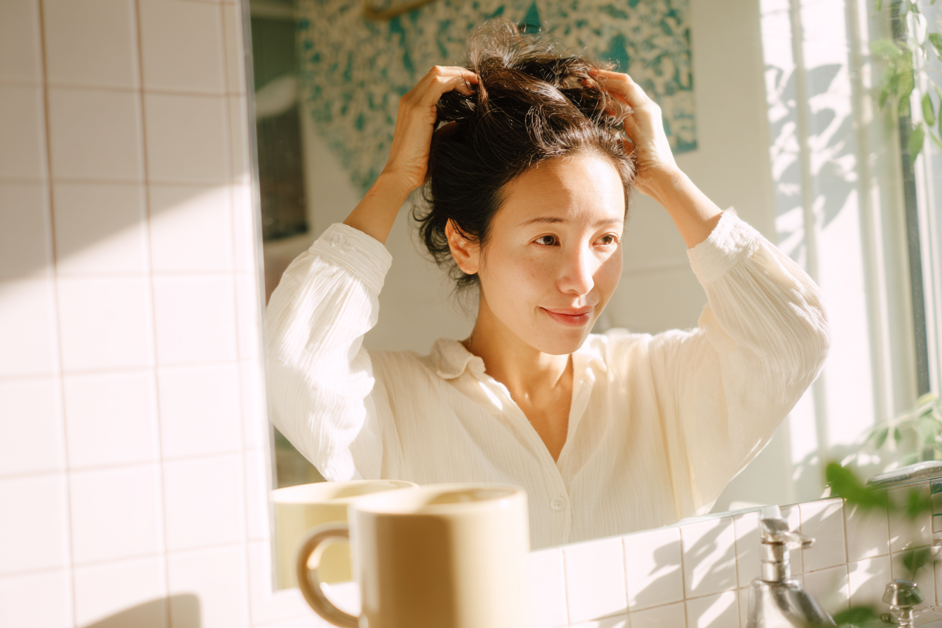 忙しい朝のスキンケア準備